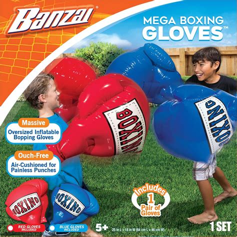 banzai inflatable boxing gloves.